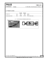 Предварительный просмотр 5 страницы Puls DIMENSION Y-Series Manual