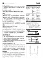 Preview for 2 page of Puls FPT500.241-010-108 Installation Manual