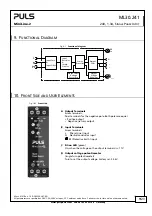 Preview for 9 page of Puls MiniLine-2 ML30.241 Manual