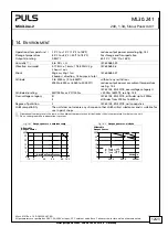 Preview for 12 page of Puls MiniLine-2 ML30.241 Manual