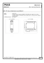 Preview for 16 page of Puls MiniLine-2 ML30.241 Manual