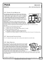 Preview for 20 page of Puls MiniLine-2 ML30.241 Manual