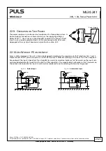 Preview for 21 page of Puls MiniLine-2 ML30.241 Manual