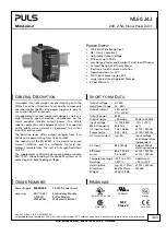 Puls MiniLine-2 ML60.242 Manual preview