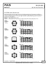 Preview for 21 page of Puls MiniLine-2 Series Manual