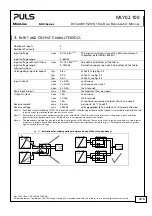 Предварительный просмотр 4 страницы Puls MiniLine MLY-Series Manual