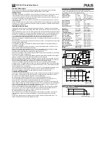 Preview for 2 page of Puls PIC480.241D Installation Manual