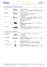 Предварительный просмотр 18 страницы Puls PISA-B-812-B1 Manual