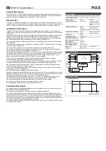 Предварительный просмотр 2 страницы Puls POE.8AT-DC1 Installation Manual