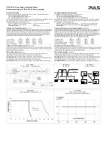 Предварительный просмотр 3 страницы Puls QS10.241-60 Instruction Manual