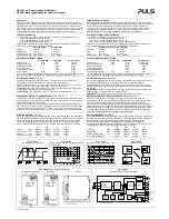 Предварительный просмотр 4 страницы Puls QS20.241 Instruction Manual