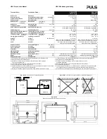 Предварительный просмотр 3 страницы Puls UZK12 Series Instruction Manual