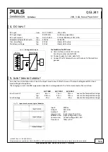 Предварительный просмотр 5 страницы Puls YR20.242 Manual