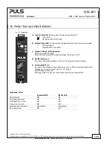 Предварительный просмотр 12 страницы Puls YR20.242 Manual