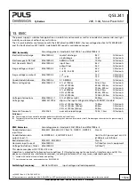 Предварительный просмотр 13 страницы Puls YR20.242 Manual