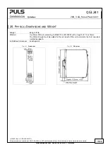 Предварительный просмотр 18 страницы Puls YR20.242 Manual