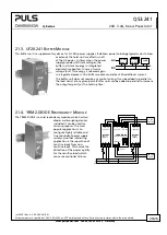 Предварительный просмотр 20 страницы Puls YR20.242 Manual