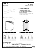 Puls ZM1.WALL Quick Start Manual предпросмотр