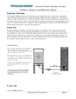 Предварительный просмотр 8 страницы Pulsafeeder Automatic Polymer Makedown Systems Installation, Operation And Maintenance Manual