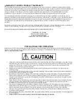 Preview for 3 page of Pulsafeeder Chem-Tech 100 Series Instruction Manual