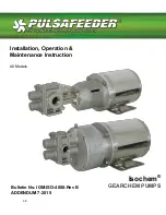 Preview for 39 page of Pulsafeeder Isochem GM12 Series Installation, Operation, &  Maintenance Instruction