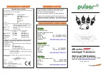 Preview for 1 page of Pulsar Measurement HART dBi Series Installation Manual