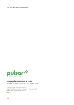 Preview for 38 page of Pulsar Measurement IMP Lite Instruction Manual