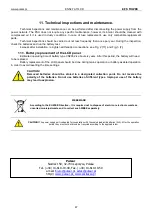 Preview for 47 page of Pulsar 276V/7A/2x17Ah/LCD Manual