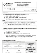 Preview for 1 page of Pulsar AWO232PU Assembly Instructions