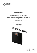 Pulsar BLACK POWER PSBEN 2024B Manual preview