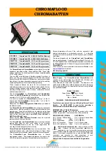 Pulsar Chromabatten CBAT100 Instructions Manual предпросмотр