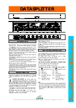 Pulsar DATASPLITTER Quick Start Manual preview