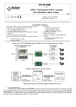 Предварительный просмотр 1 страницы Pulsar DC/DC10SD Instructions