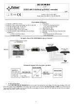 Pulsar DC/DC48250 Quick Start Manual предпросмотр