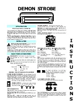 Pulsar Demon Strobe Instructions предпросмотр