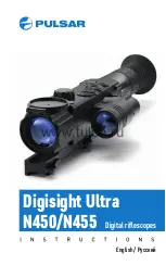 Pulsar Digisight Ultra N450 Manual preview