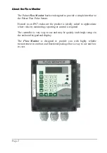 Preview for 8 page of Pulsar Flow Monitor Instruction Manual