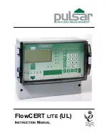 Предварительный просмотр 1 страницы Pulsar FlowCERT LITE Instruction Manual