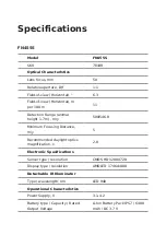 Preview for 4 page of Pulsar FORWARD FN455S Manual