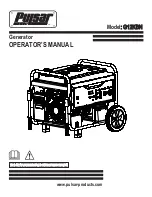 Preview for 1 page of Pulsar G12KBN Operator'S Manual