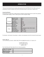 Предварительный просмотр 3 страницы Pulsar G2319N Operator'S Manual