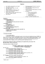 Preview for 2 page of Pulsar HADOC 8012C Quick Start Manual