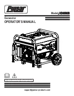 Preview for 1 page of Pulsar HD6580B Operator'S Manual