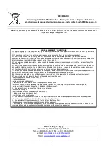 Preview for 8 page of Pulsar HPSB 3512C Instruction Manual