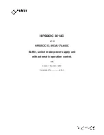 Preview for 1 page of Pulsar HPSBOC 3512C Manual