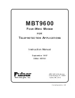 Предварительный просмотр 1 страницы Pulsar MBT9600 Instruction Manual