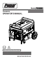 Preview for 1 page of Pulsar PG10000B Operator'S Manual