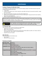 Preview for 19 page of Pulsar PG12000B Operator'S Manual