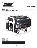 Pulsar PG3250 Operator'S Manual preview