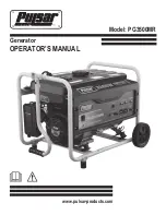 Preview for 1 page of Pulsar PG3500MR Operator'S Manual